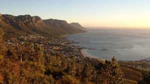 Cape Town view of beach