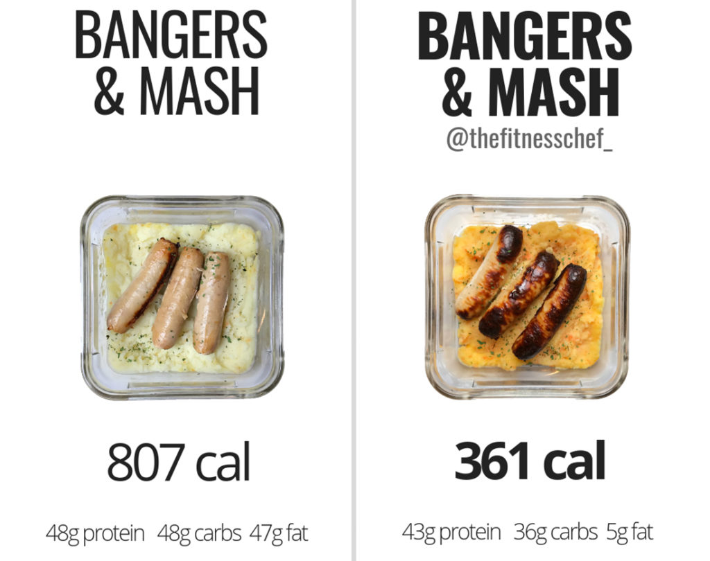 bangers and mash