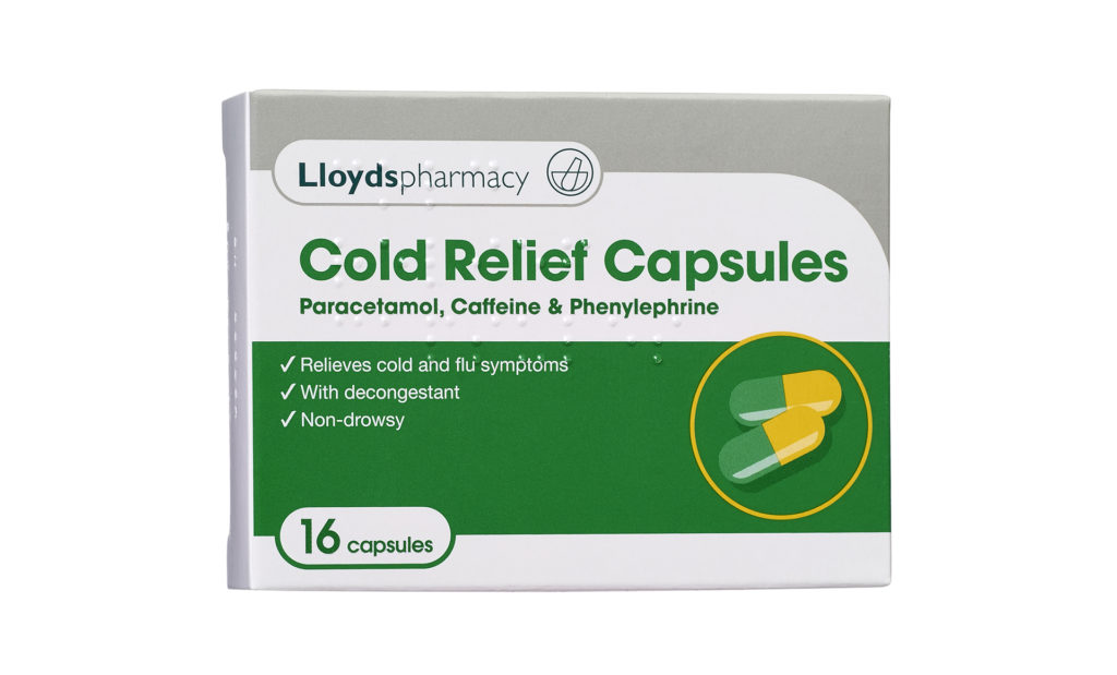 Lloyds Cold Relief Capsules