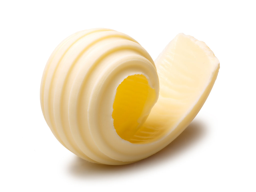 Curl of butter
