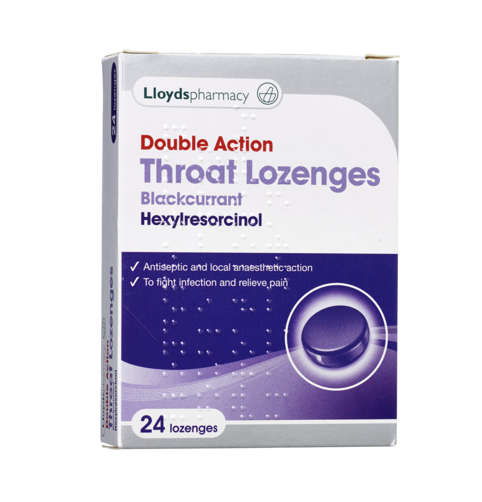Lloyds Double Action Throat Lozenges