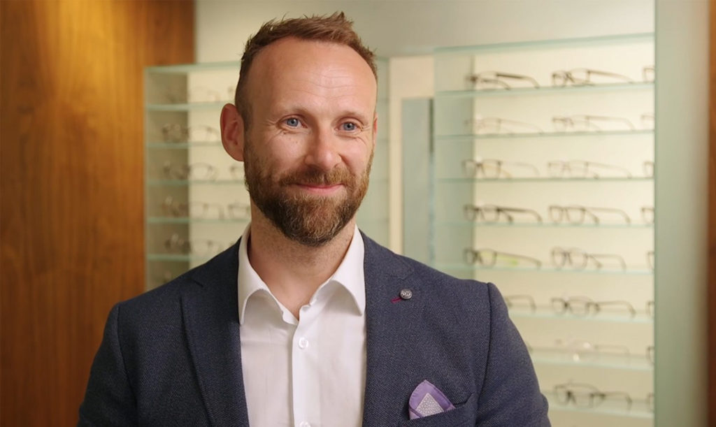 Royston Bayfield, founder and MD of Bayfields Opticians