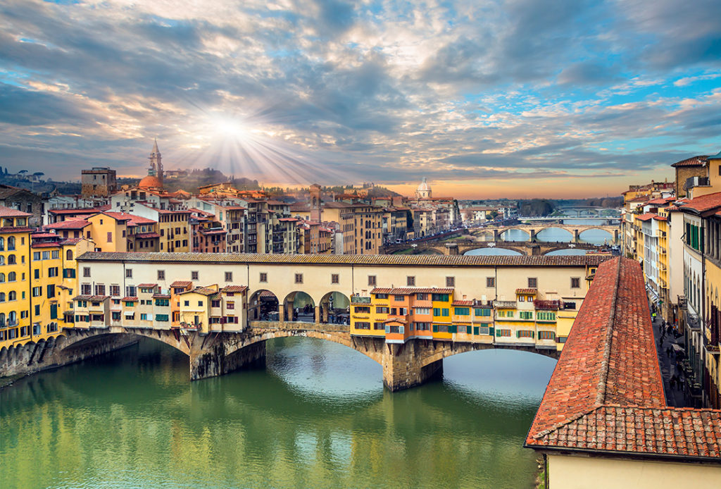 Ponte Vecchio over Arno river in Florence, Italy Pic: Shutterstock