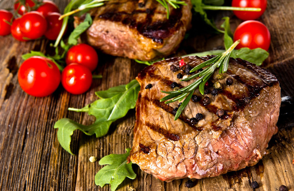 A barbecued steak Pic: Shutterstock
