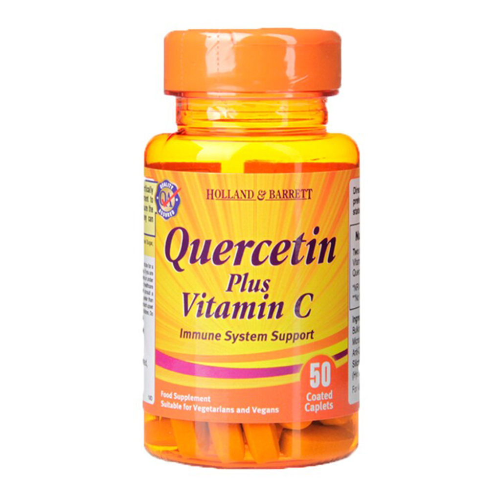 Quercetin plus Vitamin C tablets