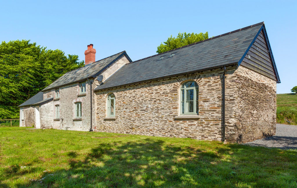 Stone built cottage with sympathetic extension in same materials