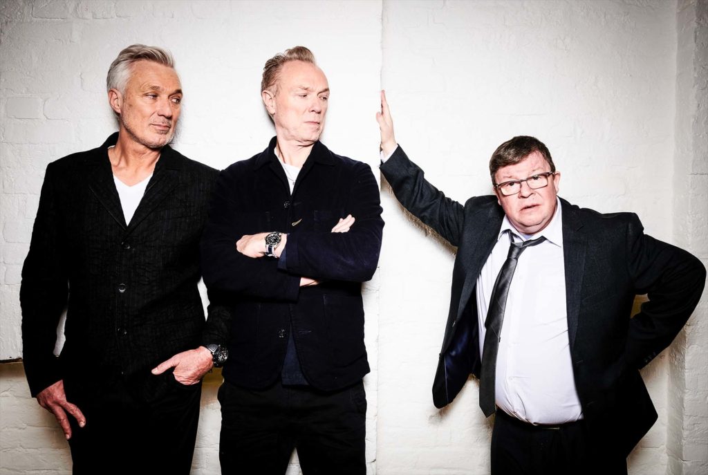 Martin and Gary Kemp with Perry Benson in The Kemps: All True on BBC Two