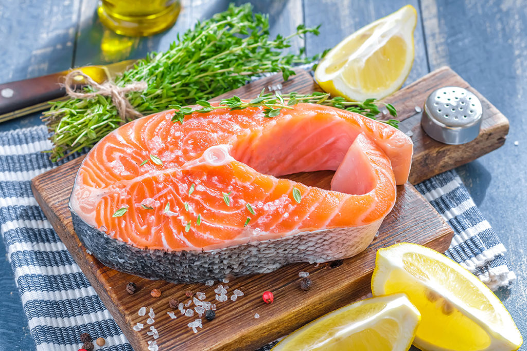 Salmon and lemon Pic: Shutterstock