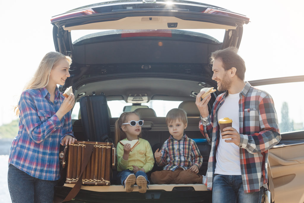 Travel by car family trip together vacation; Shutterstock ID 682593577